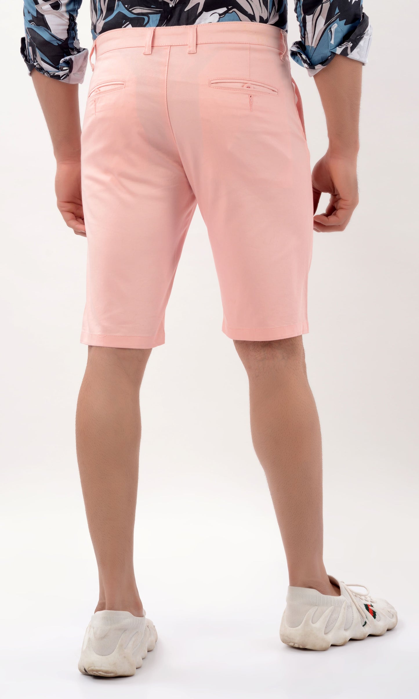 COTTON PLAIN SHORTS