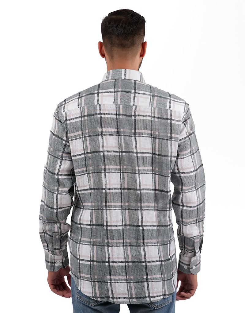 JUTE CHEX SHIRT