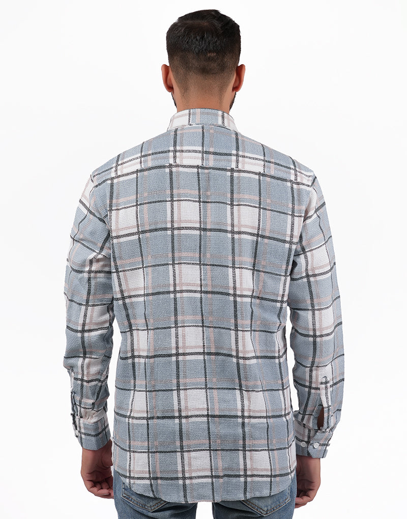 JUTE CHEX SHIRT