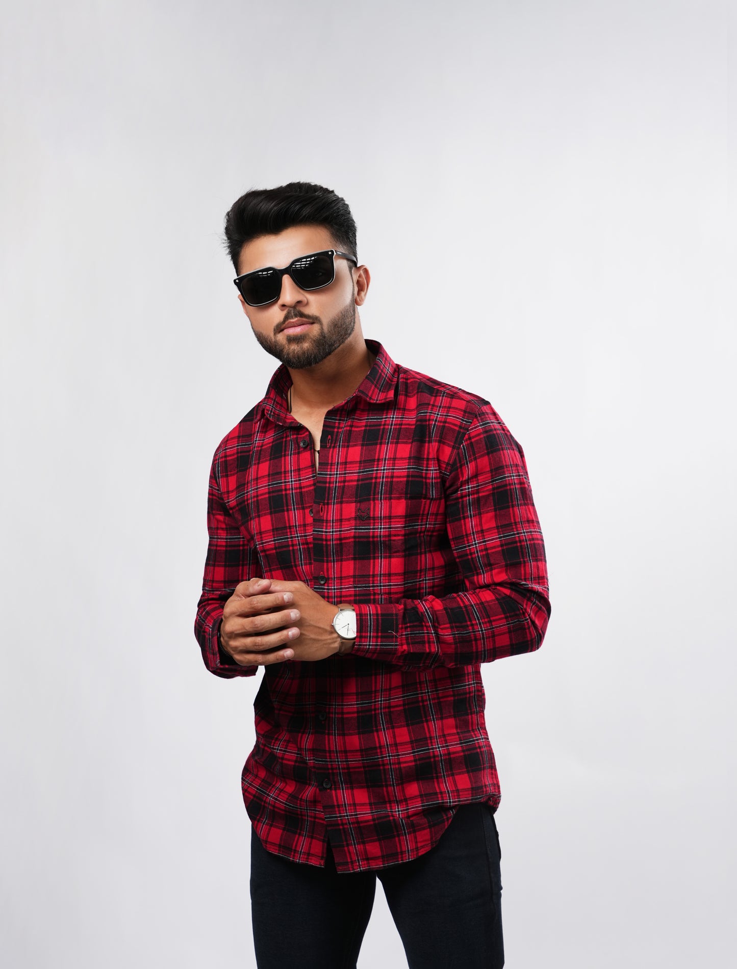 BRUSHING CHEX SHIRT