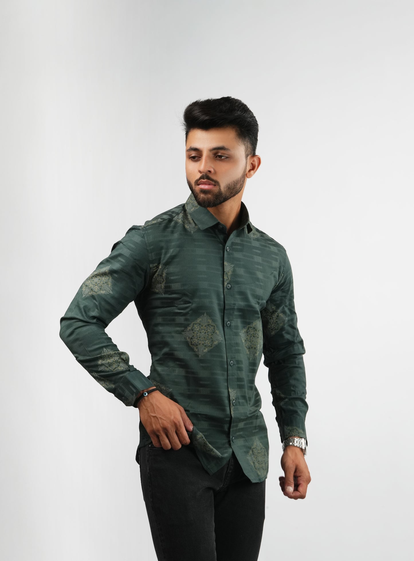 JECARD PRINT SHIRT