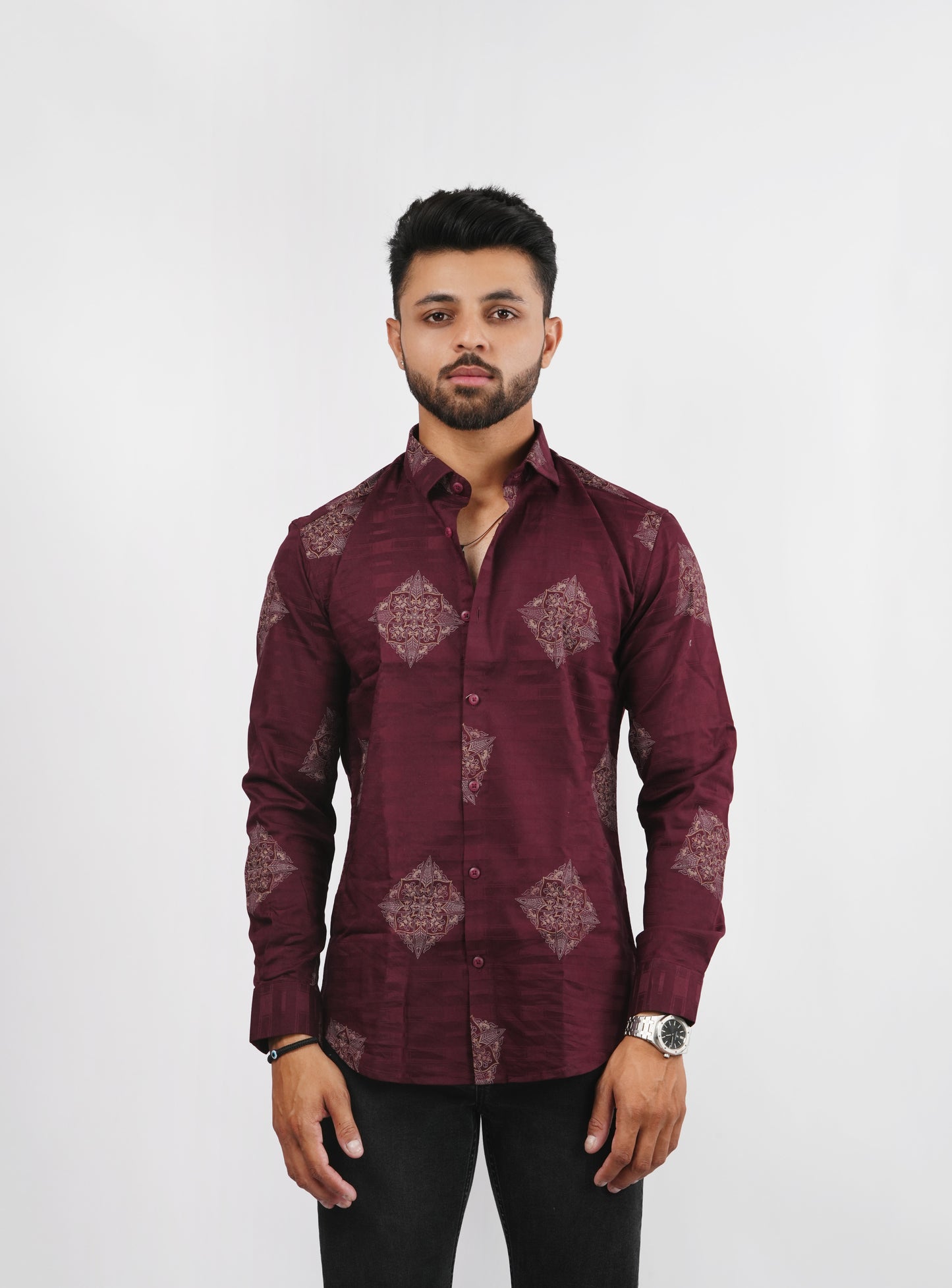 JECARD PRINT SHIRT