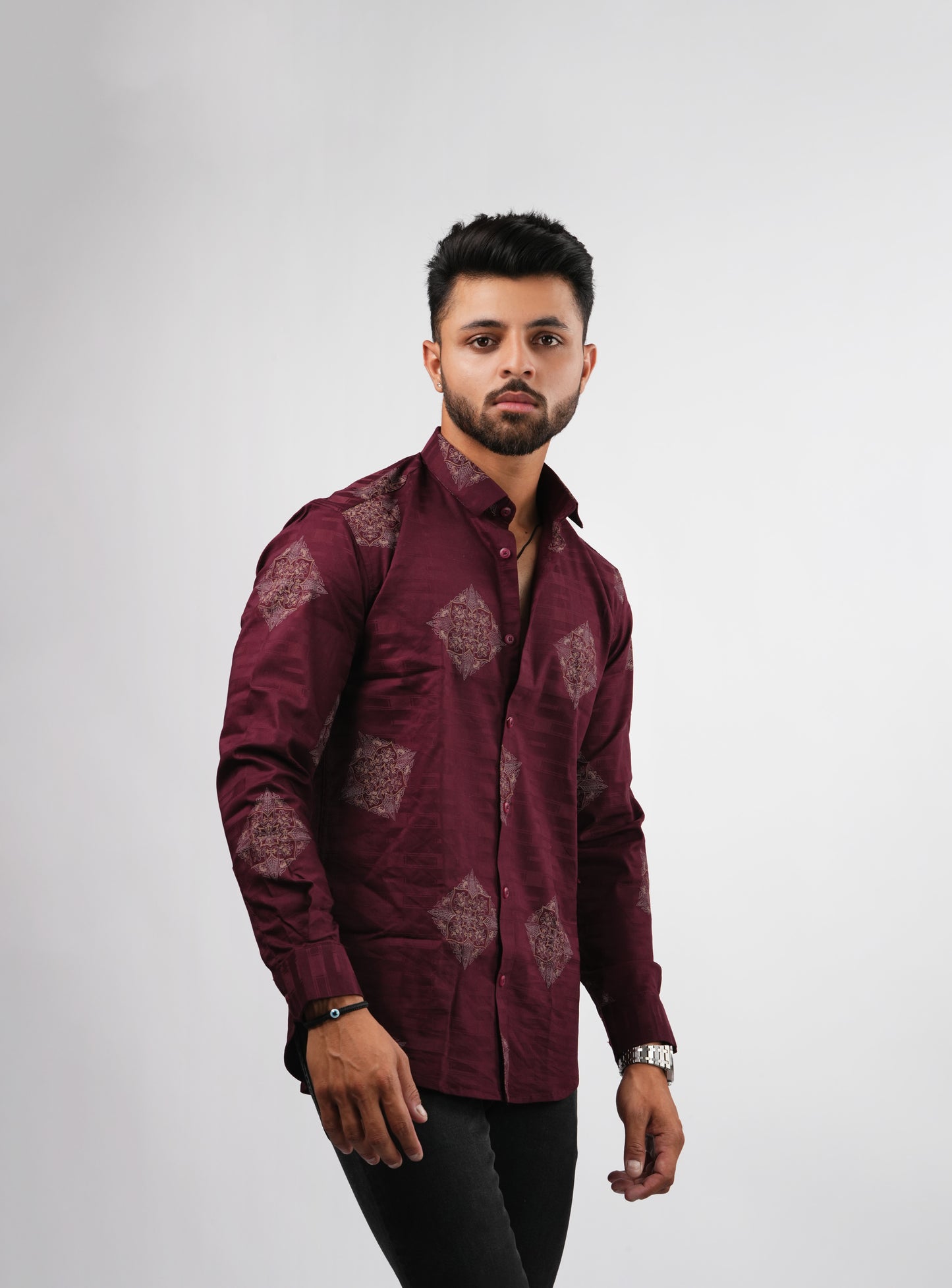 JECARD PRINT SHIRT