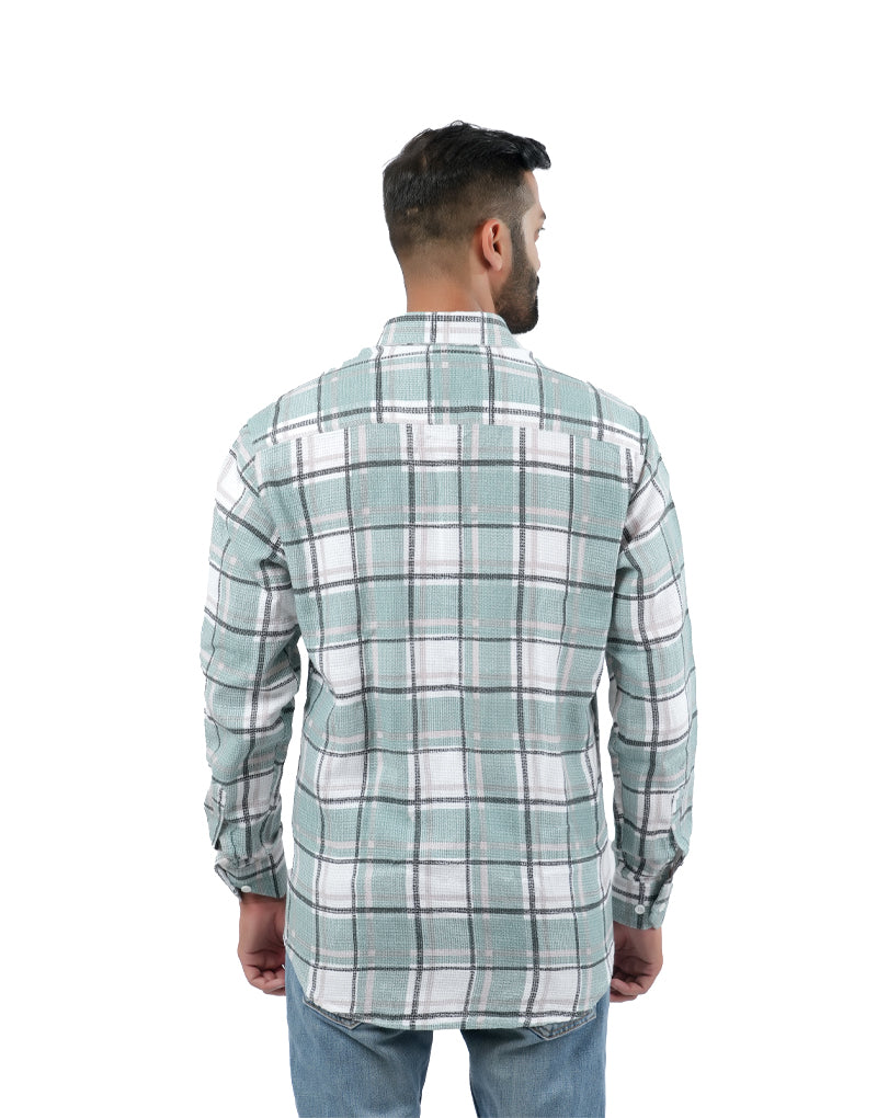 JUTE CHEX SHIRT