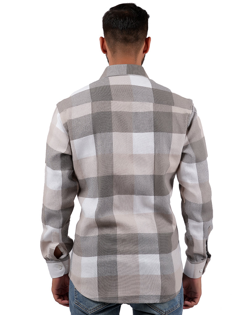JUTE CHEX SHIRT