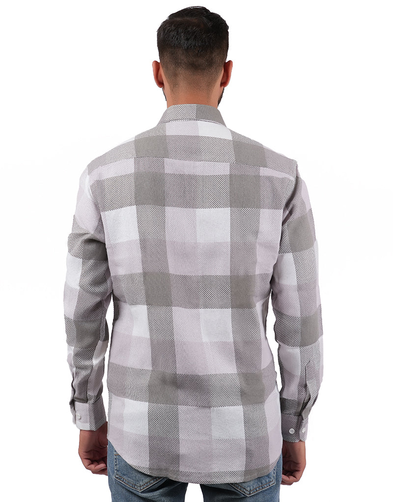JUTE CHEX SHIRT
