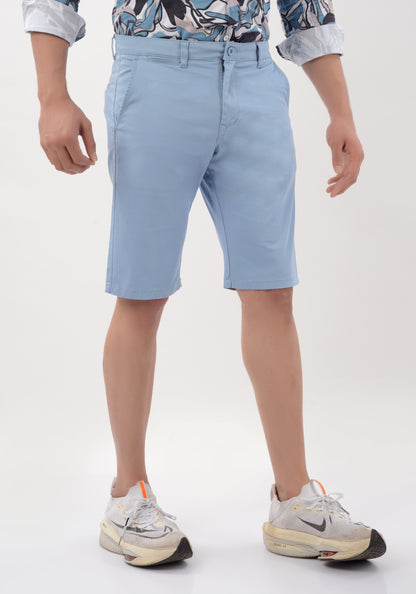 COTTON PLAIN SHORTS