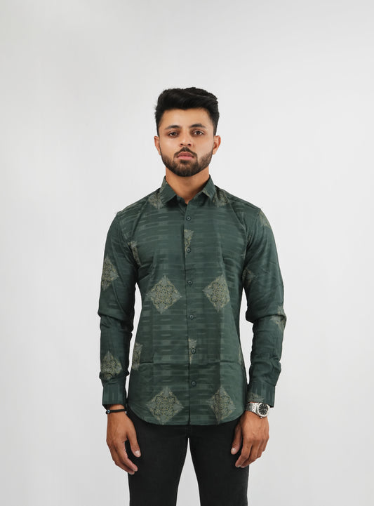 JECARD PRINT SHIRT