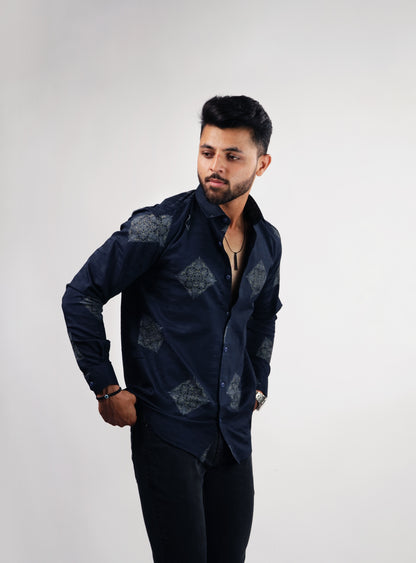 JECARD PRINT SHIRT