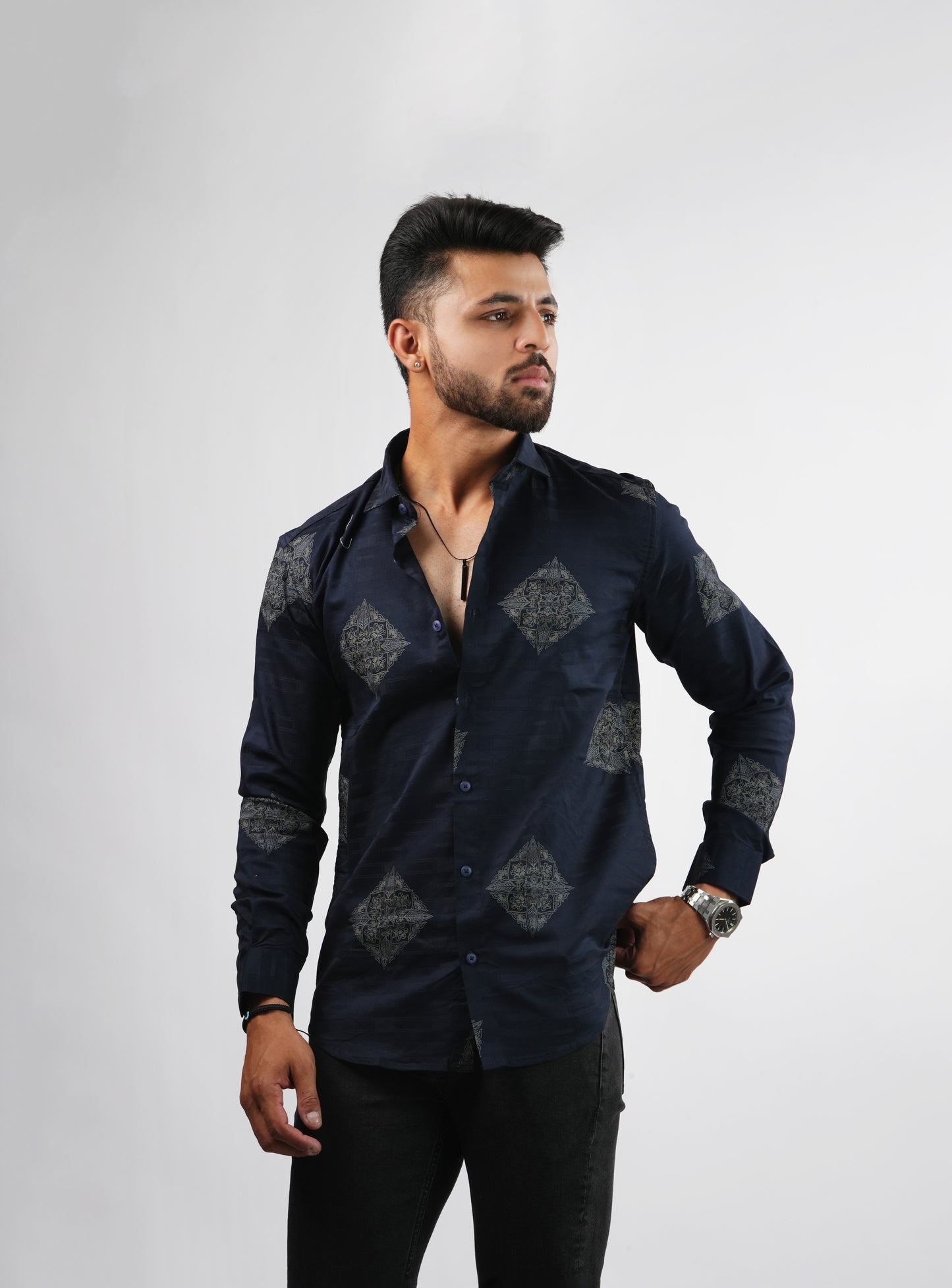 JECARD PRINT SHIRT