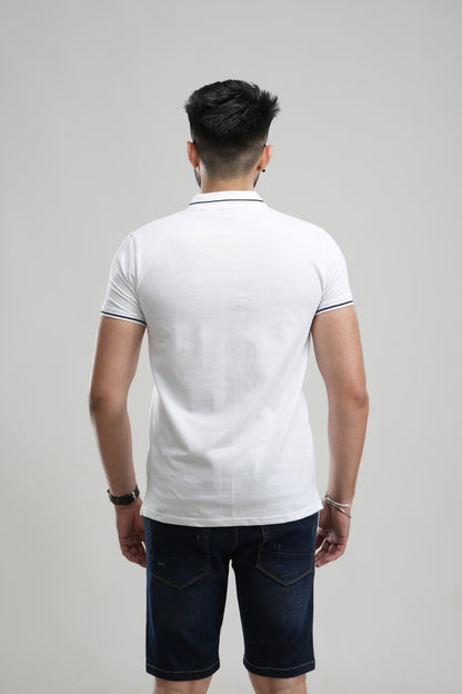 PLAIN POLO T-SHIRT