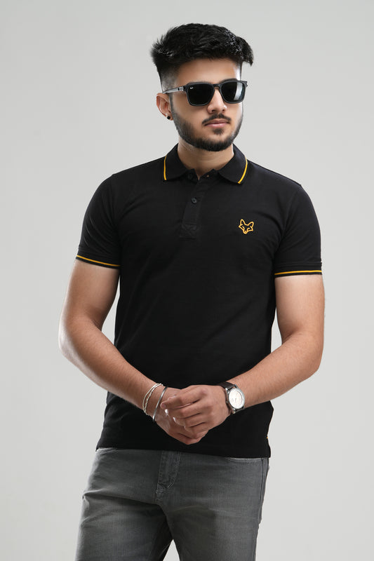 PLAIN POLO T-SHIRT