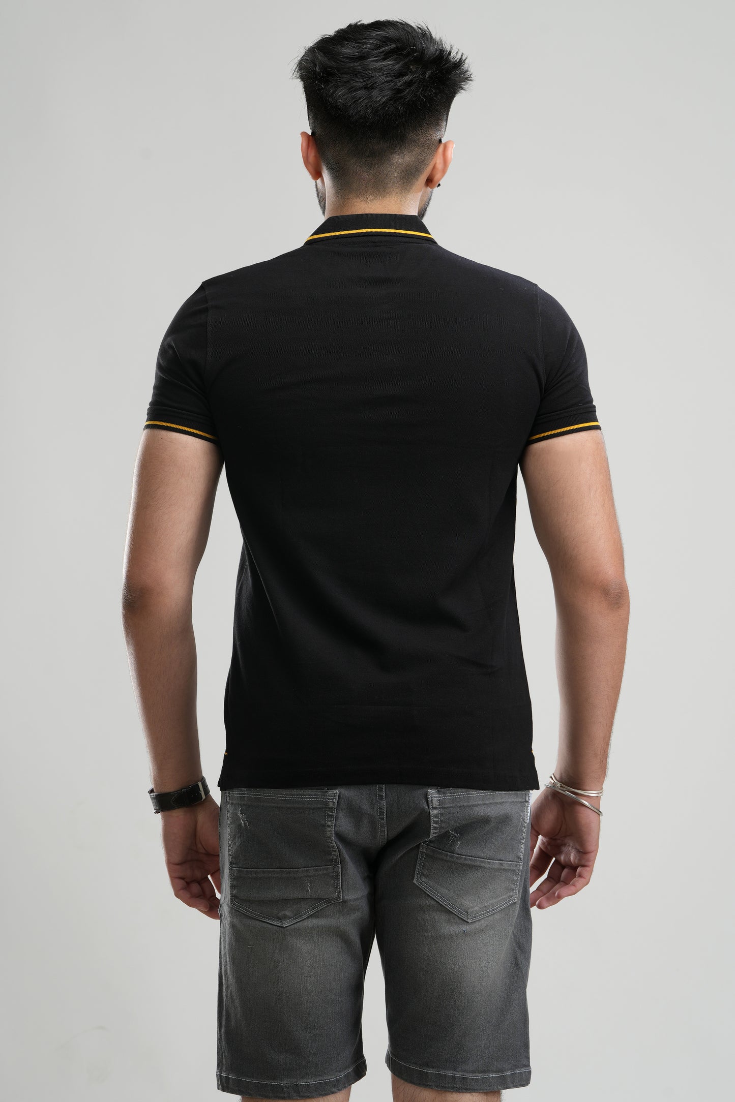 PLAIN POLO T-SHIRT