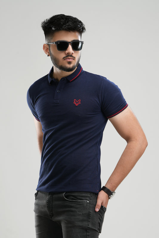 PLAIN POLO T-SHIRT